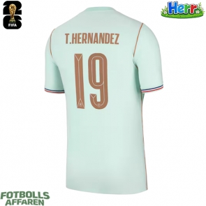 Frankrike Theo Hernandez #19 Bortatröja VM 2026 Kortärmad